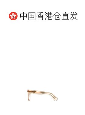 香港直邮FENDI 女士眼镜 FE50086I072 SS2025 白色 猫眼镜框平光