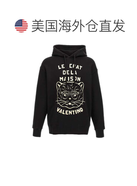 自营Valentino Garavani Men's Hoodie - black 美国奥莱直发