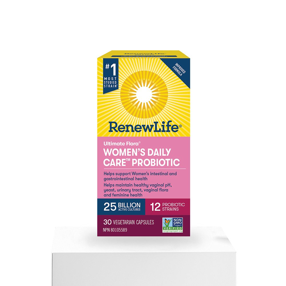 加拿大直邮Renew Life Ultimate Flora 女性护理益生菌 250胶囊 - 图2