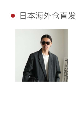 日本直邮SAINT LAURENT 圣罗兰经典11/F M黑色水滴形太阳镜 配饰