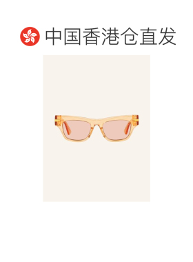 香港直邮BOTTEGA VENETA 女士太阳镜 100136515019700 CO 橙色