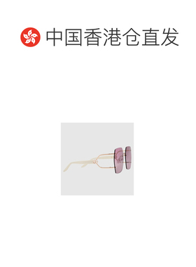 香港直邮GUCCI 女士眼镜 778291I33308058 SS2026 粉红色 几何框