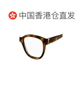 香港直邮奢淘 Saint Laurent 多色徽标平光镜 女 【付后1h可退】