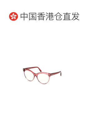 香港直邮TOM FORD 女士眼镜 FT5827B072 SS2025 白色 全框平光镜