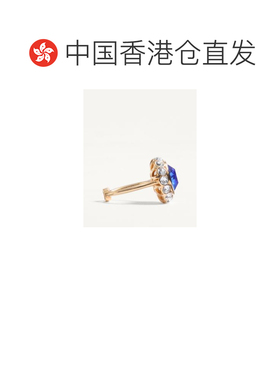 香港直邮VALENTINO 女士戒指 WJ0AD7VTICEQ AW2025 蓝色 VLOGO Si