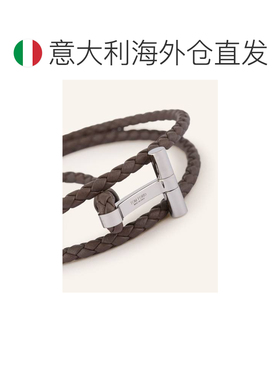 欧洲直邮TOM FORD 男士手链手镯 100161335414000 CO 棕色 Leathe