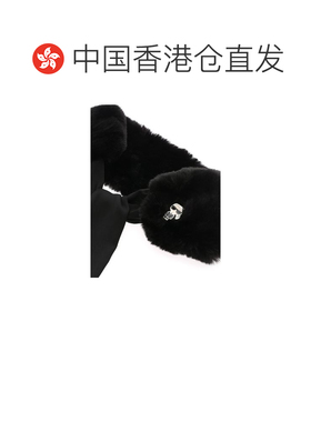 香港直邮KARL LAGERFELD 女士围巾 201W3302BLACK【付后1h可退】