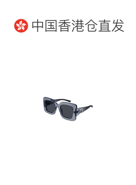 香港直邮GUCCI 女士眼镜 GG2025S003 CO 灰色 几何框太阳镜