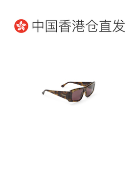 1h可退 香港直邮CHLOÉ 女士眼镜 CH0299S002 SS2026 棕色 矩形太