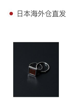 日本直邮WEGO 男女同款双环图案戒指套装 WE24AW09SG0014树脂配饰