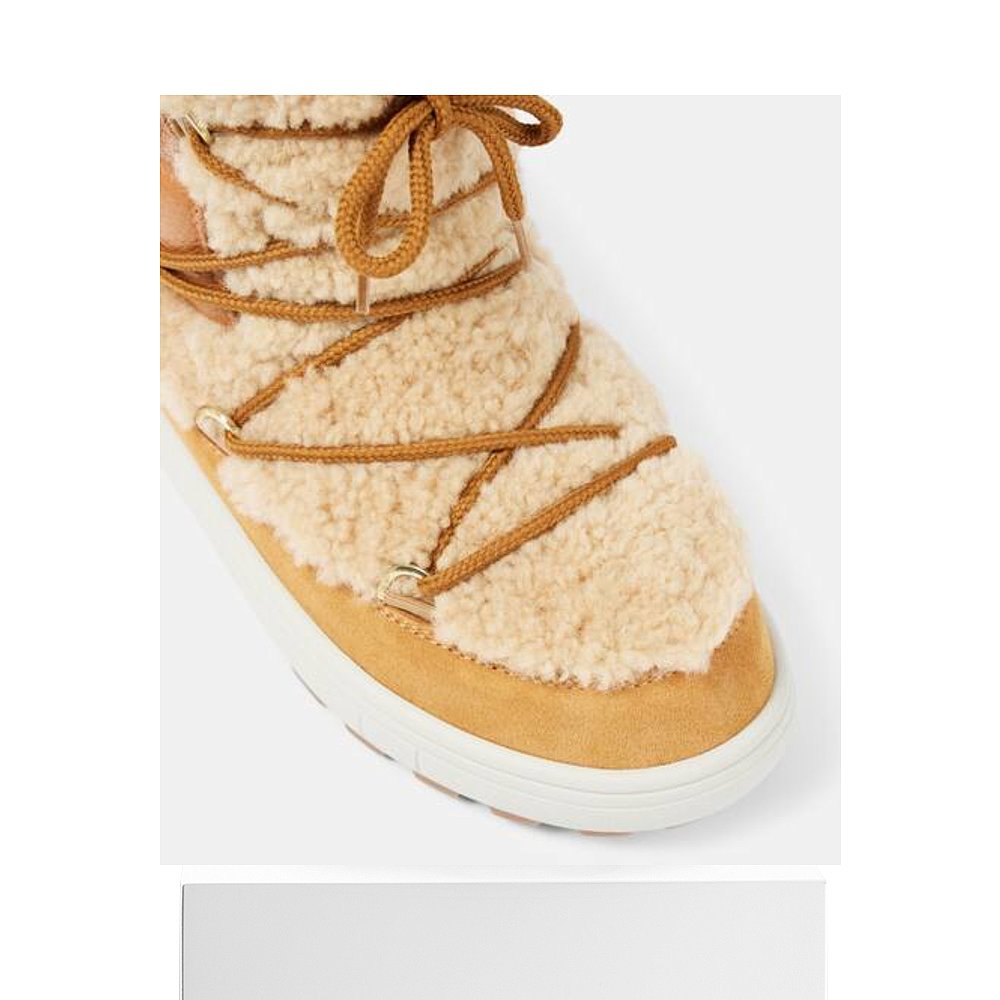 1h可退 潮奢 bogner 博格纳 女士 Chamonix S 10 皮毛饰边雪地靴 - 图3