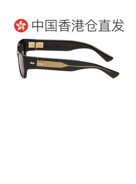 香港直邮潮奢 Bottega Veneta 葆蝶家 男士 黑色 Intrecciato Squ