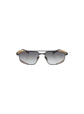 1h可退 BALMAIN 男士眼镜 BPS142E5600 AW2024 灰色 Sunglasses B