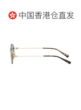 1h可退 香港直邮Gucci 古驰 男士 灰色 & 金色 GG Logo Tiny 太阳