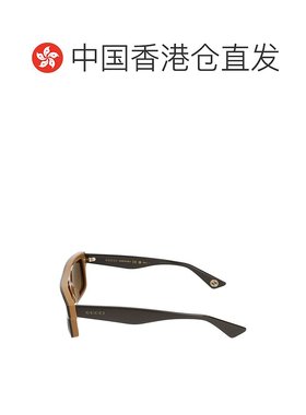 香港直邮GUCCI 男士太阳镜 GG1616S002 AW2024 绿色 全框太阳镜