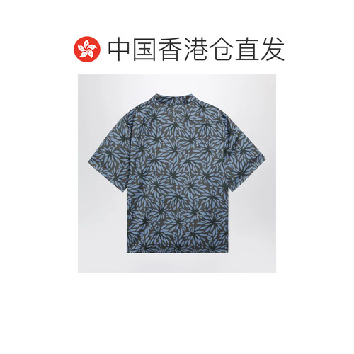 香港直邮PRADA 男士衬衫 UCS414UMO19GYF090K SS2【付后1h可退】 - 图1