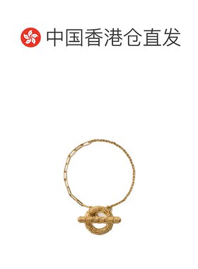 香港直邮BURBERRY 女士项链 81205971 SS2026 金色 T字形手镯
