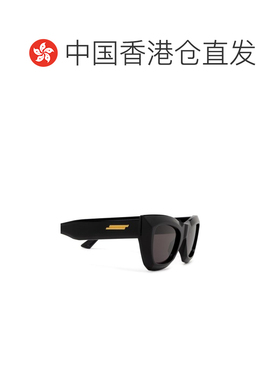 1h可退 香港直邮Bottega Veneta 葆蝶家 女士 黑色太阳镜 BV1251S