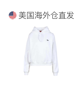 自营dieselWhite Women's Sweatshirt - white 美国奥莱直发卫衣