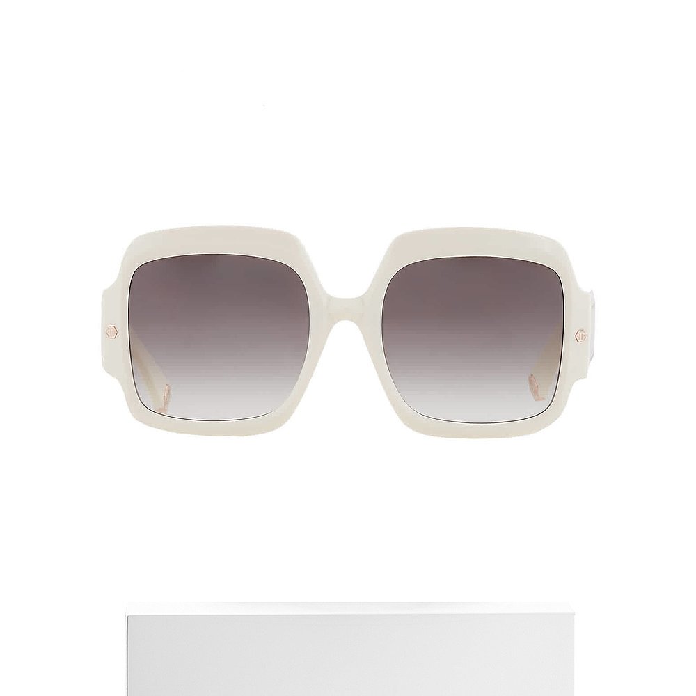 自营Philipp Plein Grey Gradient Sport Ladies Sunglasses SPP0 - 图3