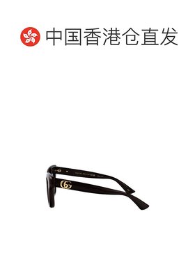 香港直邮GUCCI 女士眼镜 GG1828S004 SS2025 灰色 几何框太阳镜
