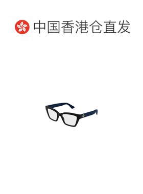 香港直邮GUCCI 女士眼镜 GG1715O009 SS2026 黑色 全框平光镜
