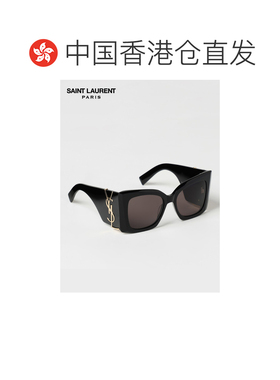 香港直邮YSL圣罗兰镜腿标志字母 猫眼太阳眼镜女款 SLM119
