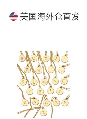 1h可退 【美国直邮】kate spade 通用 项链字母吊坠