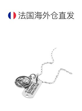 欧洲直邮BALENCIAGA (2025) 金牛座星座银项链