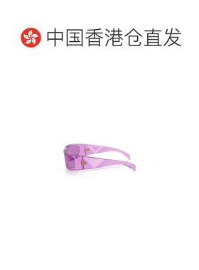 香港直邮PRADA 女士眼镜 PRA14S13R30G CO 粉红色 徽标太阳镜
