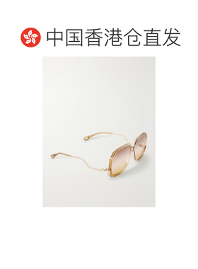 香港直邮Chloe 蔻依 女士 太阳眼镜 CH0404S beige米色 舒适时尚