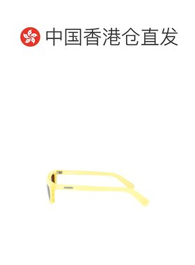 香港直邮JACQUEMUS 男士太阳镜 JAC136C3SUNC3 AW2025 黄色 Trape