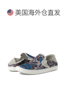 自营OluKai Pehuea Sneakers Women's Cloudy Pa'i Slip On Casua
