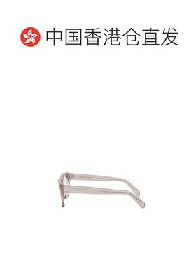香港直邮CELINE 男士眼镜 CL50166I045 AW2025 卡其色 全框平光镜