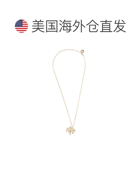 自营mulberry“树” 项链-金色黄铜配水晶-不适用 美国奥莱直发