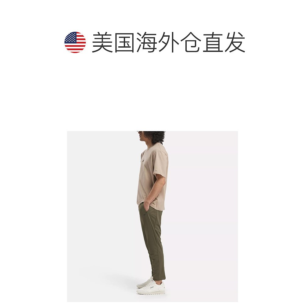 reebok锻炼就绪运动裤 - 军绿色 【美国奥莱】直发 - 图1