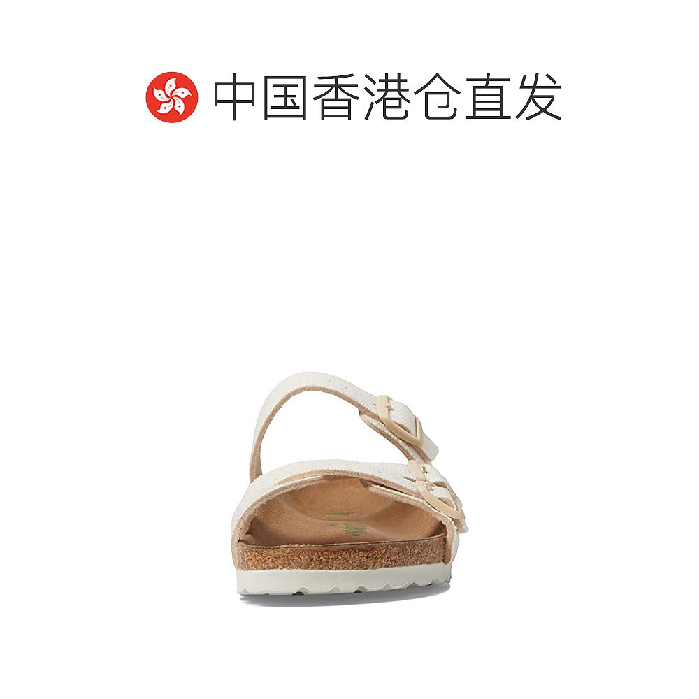 香港直邮潮奢 Birkenstock 勃肯 女士Franca Vegan 帆布凉鞋 - 图1