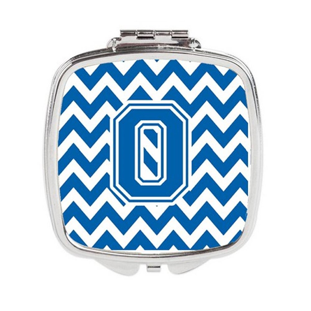 Carolines Treasures CJ1056-OSCM Letter O Chevron Blue & Whit - 图2