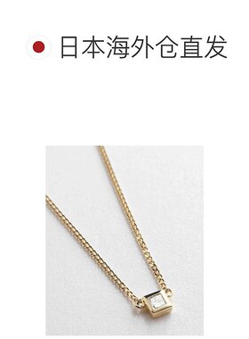 日潮跑腿Cocoshnik男女同款18K黄金钻石奇异形项链潮流百搭精致