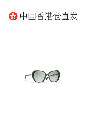 1h可退 香港直邮CHANEL 女士眼镜 CH5547Q1459S3 CO 灰色 全框太