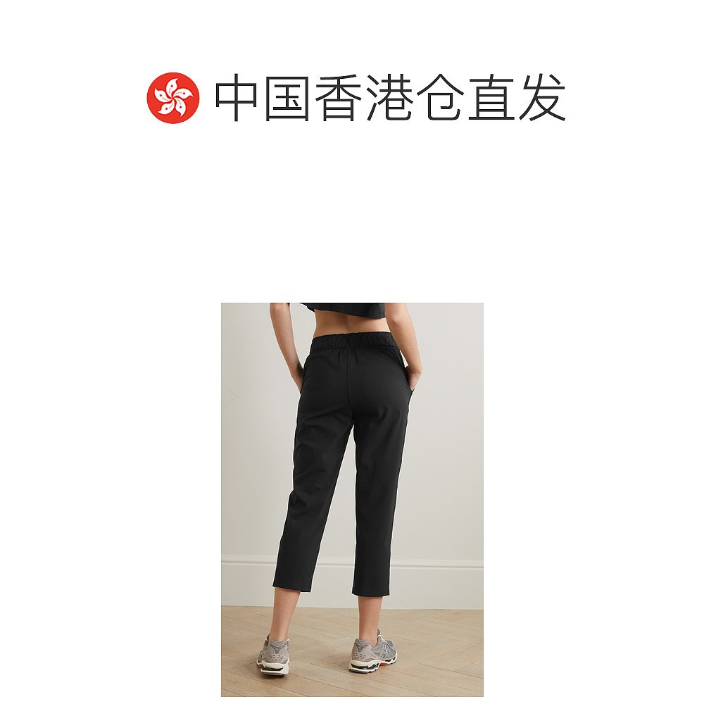 香港直邮潮奢 Lululemon女士 Keep Moving弹力七分运动裤 LW6BJ-图1