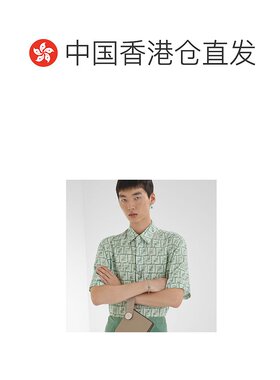 1h可退 香港直邮奢淘 Fendi O'Lock 徽标耳环 男耳饰配饰