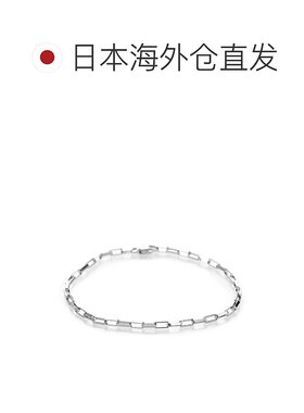 日本直邮Tom Wood 男女通用手链 Billy 手链6.5 英寸100057银色配