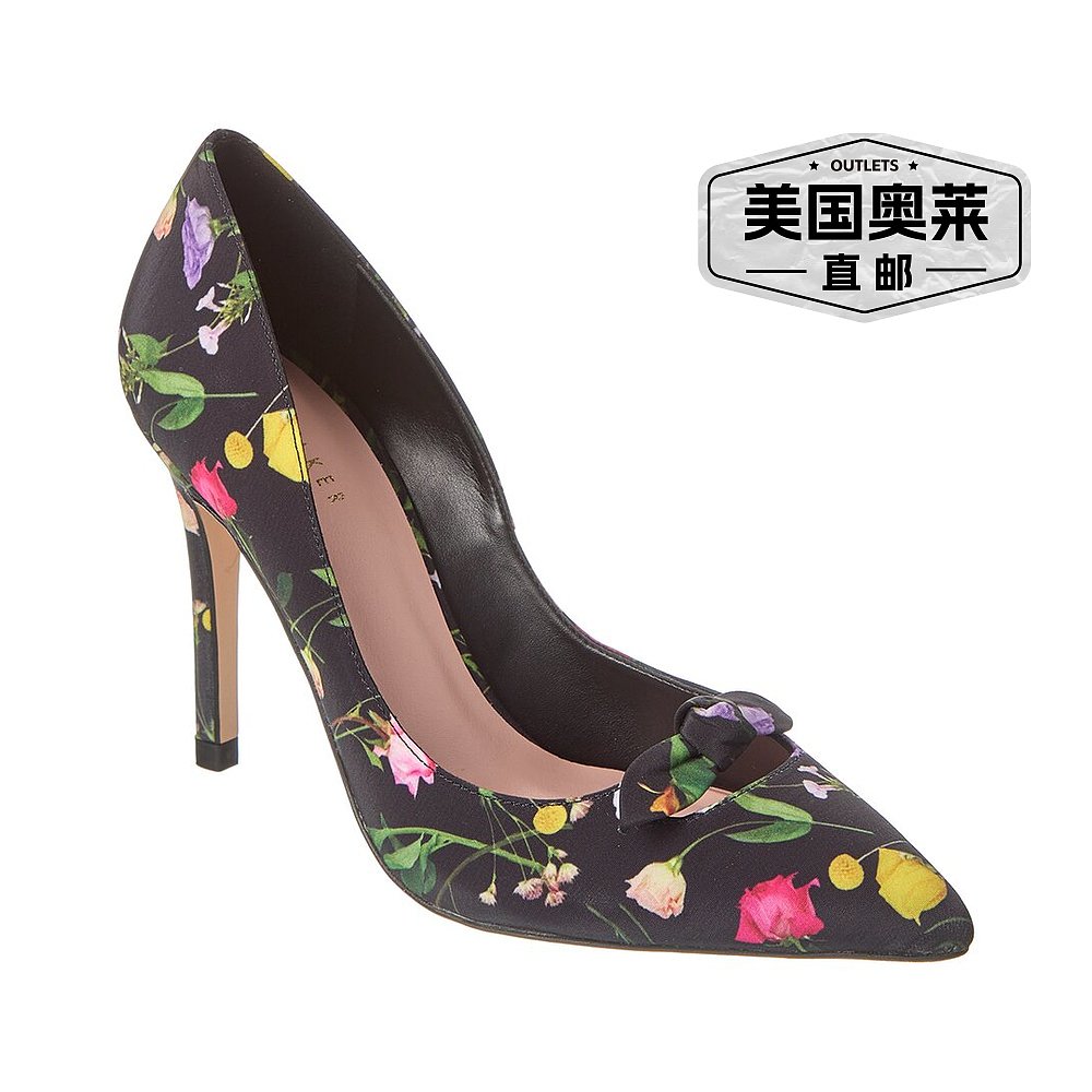 Ted Baker Telini 帆布高跟鞋 - 黑色 【美国奥莱】直发