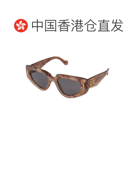 香港直邮LOEWE 女士眼镜 LW40160I64A AW2025 灰色 全框太阳镜