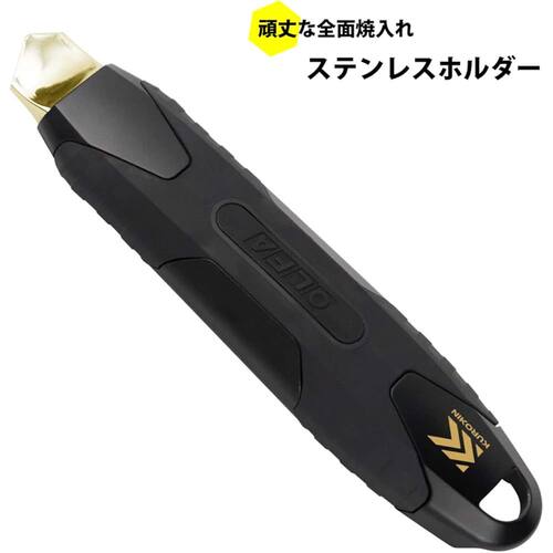 【日本直邮】Fujiya 金属美工刀 黑金 FK02A-BG - 图3