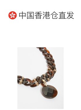 1h可退 香港直邮max mara 女士 项链吊坠颈链