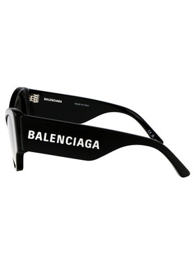 BALENCIAGA 女士眼镜 BB0259S001 SS2025 黑色 BB0259S