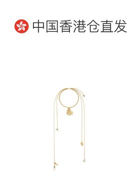 香港直邮CHLOÉ 女士项链 C25UFO46SRP9DC SS2025 金色 锁链项链