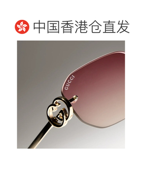 1h可退 香港直邮GUCCI 女士眼镜 A000Q4I33308061 AW2026 花色 矩